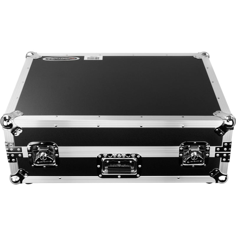 Odyssey Innovative Designs Flight Zone Glide Style Flight Case for Denon Prime 2 Controller System (Silver on Black)