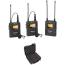 Saramonic UwMic9 Camera-Mount Wireless Omni Lavalier Microphone System Kit with Case (514 to 596 MHz)