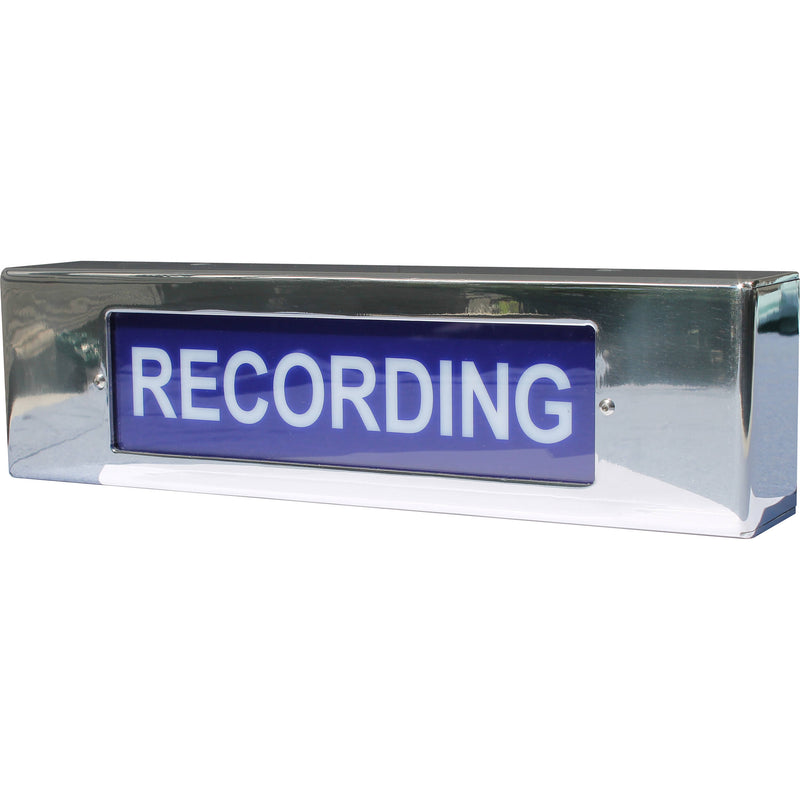 On Air Simple 12V "RECORDING" LED (Blue Lens)