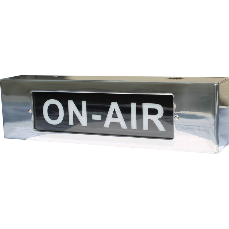 On Air Simple 120V "ON-AIR" LED (Black Lens)