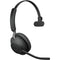 Jabra Evolve2 65 Mono Wireless On-Ear Headset (Microsoft Teams, USB Type-C, Black)