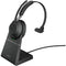 Jabra Evolve2 65 Mono Wireless On-Ear Headset (Unified Communication, USB Type-A, Beige)