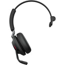 Jabra Evolve2 65 Mono Wireless On-Ear Headset (Microsoft Teams, USB Type-A, Black)