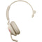 Jabra Evolve2 65 Mono Wireless On-Ear Headset (Unified Communication, USB Type-A, Beige)