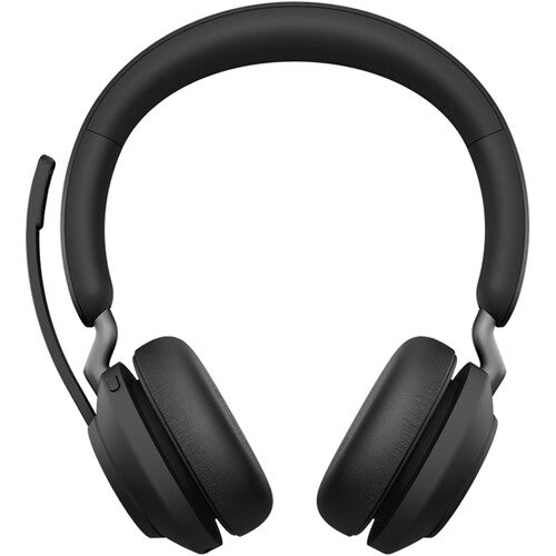 Jabra Evolve2 65 Stereo Wireless On-Ear Headset (Unified Communication, USB Type-A, Black)