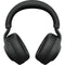 Jabra Evolve2 85 Noise-Canceling Wireless Over-Ear Headset with Stand (Unified Communication, USB Type-C, Black)