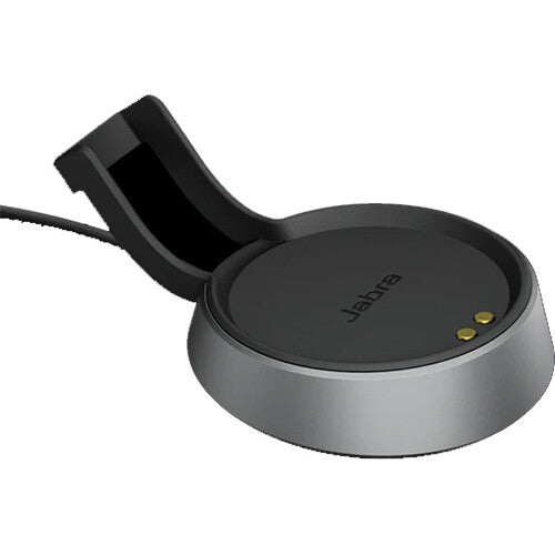 Jabra Evolve2 85 Noise-Canceling Wireless Over-Ear Headset with Stand (Unified Communication, USB Type-C, Black)