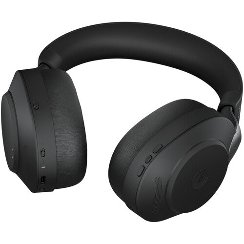 Jabra Evolve2 85 Noise-Canceling Wireless Over-Ear Headset (Unified Communication, USB Type-A, Black)