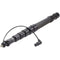 K-Tek KP6CCR 6' KlassicPro Graphite 6-Section Boompole with Internal XLR Coiled Cable, Side Exit