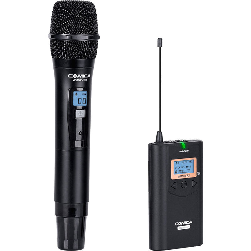 Comica Audio CVM-WM100H Camera-Mount Wireless Handheld Microphone System (520 to 534 MHz)