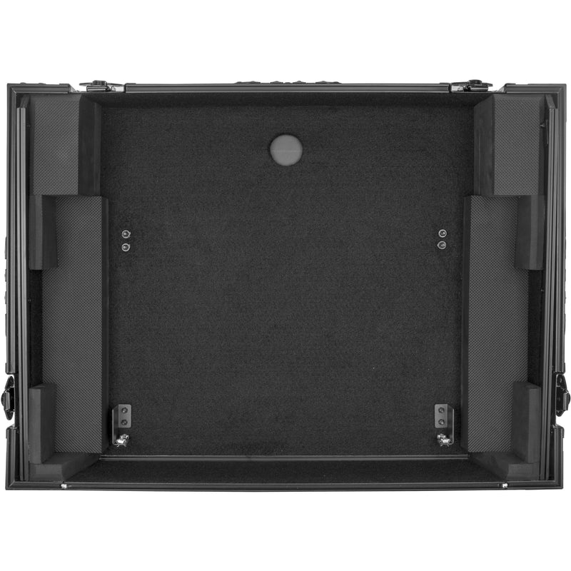 Odyssey Innovative Designs Black Label Glide Style Flight Case for Denon Prime 2 Controller System (Black on Black)