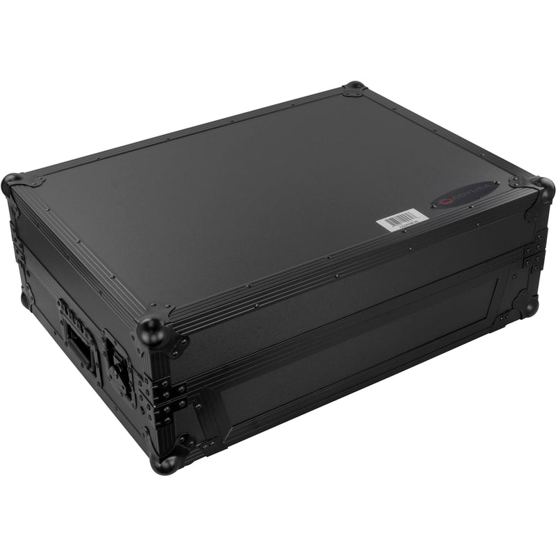 Odyssey Innovative Designs Black Label Glide Style Flight Case for Denon Prime 2 Controller System (Black on Black)