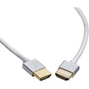 Pearstone HDA-501UTW Ultra-Thin High-Speed HDMI Cable with Ethernet (White, 1.5')