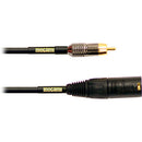 Mogami Gold Male XLR to RCA Cable (3')