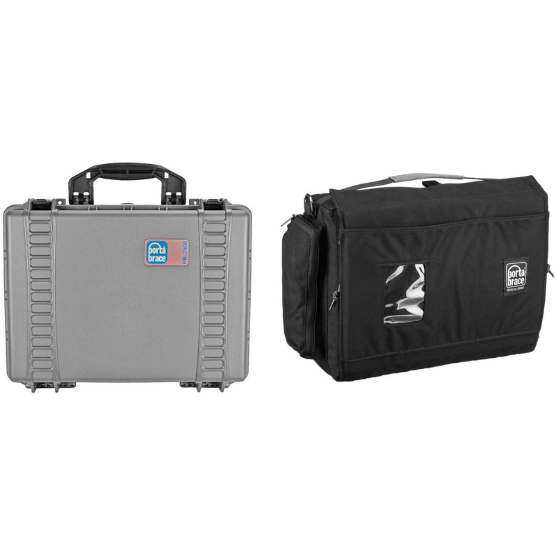 Porta Brace PB-2500EP Hard Case & Camera/Lens Case Kit