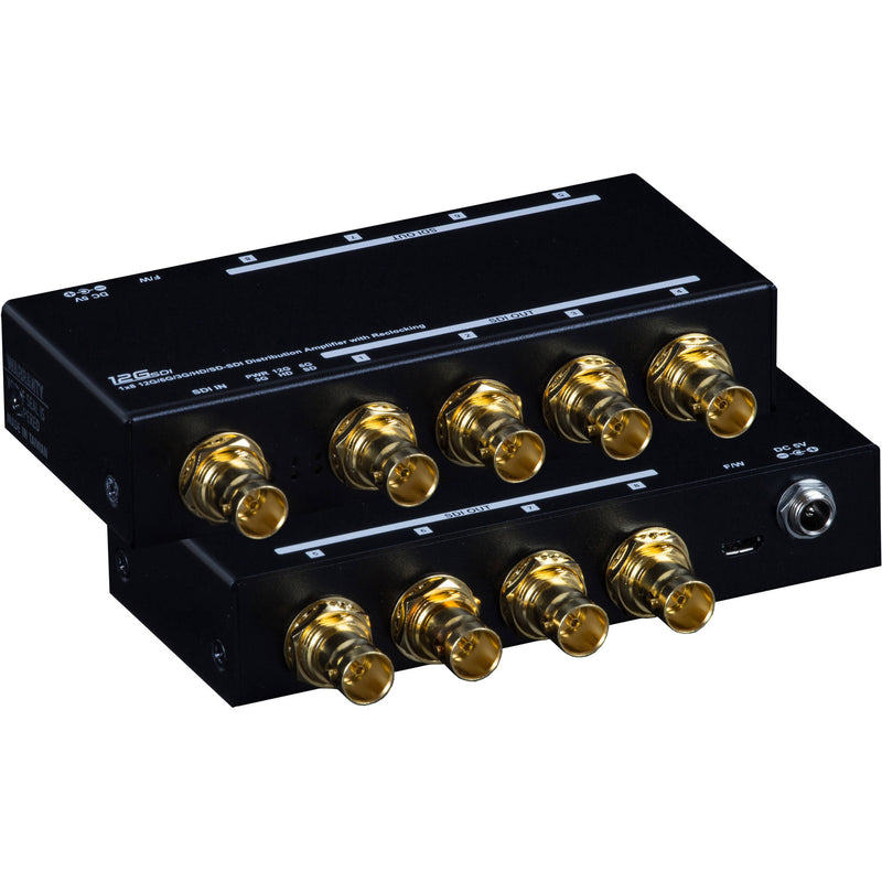 MuxLab 4K60 12G-SDI 1 x 8 Splitter