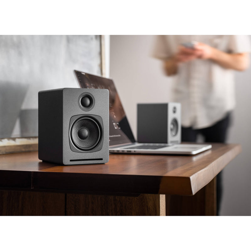 Audioengine A1 Bluetooth Speaker System (Gray, Pair)