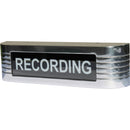 On Air Retro 12V "RECORDING" LED (Black Lens)