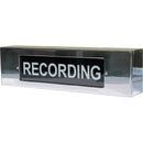 On Air Simple 120V "RECORDING" LED (Black Lens)