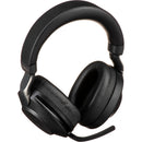 Jabra Evolve2 85 Noise-Canceling Wireless Over-Ear Headset with Stand (Unified Communication, USB Type-A, Black)