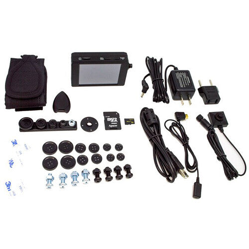 KJB Security Products PV-500NP-BUNDLE Professional 1080p P2P Wi-Fi Touchscreen DVR & 1080p Button Camera Set