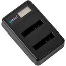 Watson Mini Duo Charger for Panasonic BMB9 Batteries