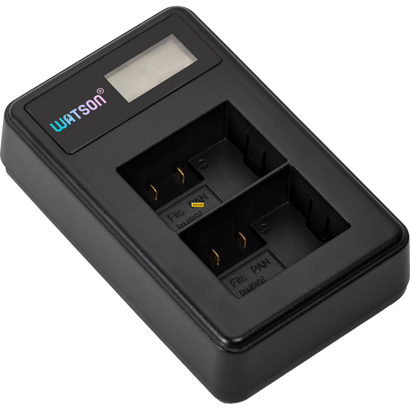 Watson Mini Duo Charger for Panasonic BLF19E Batteries