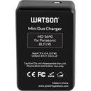 Watson Mini Duo Charger for Panasonic BLF19E Batteries