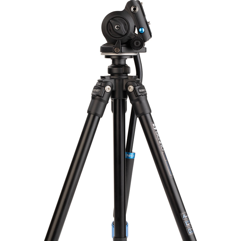 Benro Classic Video Monopod with S2 Pro Flat Base Fluid Video Head