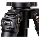 Benro Aluminum Tripod with S2 PRO 60mm Flat Base Video Head