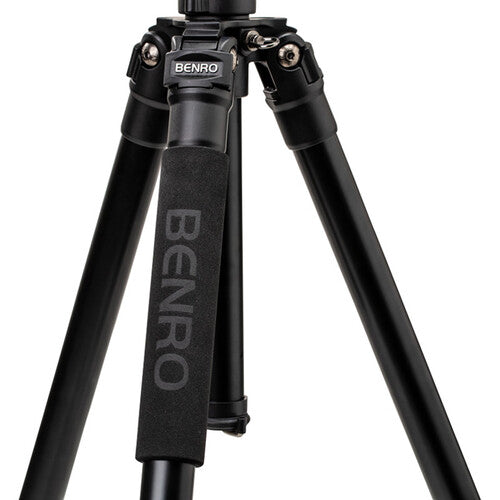 Benro Aluminum Tripod with S2 PRO 60mm Flat Base Video Head