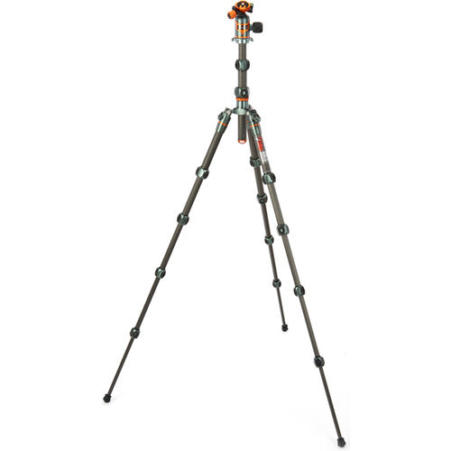 3 Legged Thing Legends Ray Carbon Fiber Tripod with AirHed Vu Ball Head Set (Bronze / Blue)