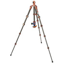 3 Legged Thing Legends Ray Carbon Fiber Tripod with AirHed Vu Ball Head Set (Bronze / Blue)