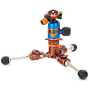 3 Legged Thing Legends Ray Carbon Fiber Tripod with AirHed Vu Ball Head Set (Bronze / Blue)