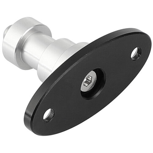 CAMVATE 1/4"-20 Screw Wall/Table/Ceiling Mount (Male, Oval Base)