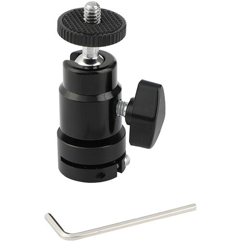 CAMVATE Ball Head Mount with 1/4"-20 Screw and 15mm Rod Port