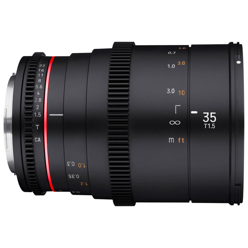 Rokinon 35mm T1.5 DSX High-Speed Cine Lens (E Mount)