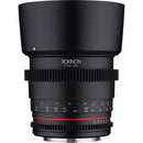 Rokinon 85mm T1.5 DSX High-Speed Cine Lens (E Mount)