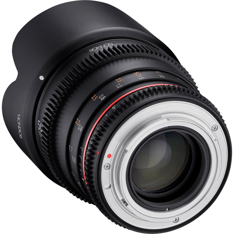 Rokinon 50mm T1.5 DSX High-Speed Cine Lens (EF Mount)