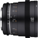 Samyang 50mm T1.5 VDSLR MK2 Cine Lens (E Mount)