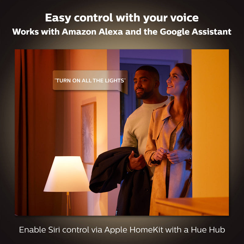 Philips Hue E12 Bulb with Bluetooth (White & Color Ambiance)