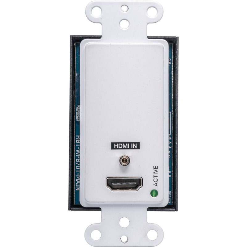 Ocean Matrix 4K HDMI over HDBaseT 1-Gang Wall Plate Transmitter with Two-Way IR, RS-232 & PoC