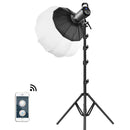 GVM G100W Bi-Color LED Video Light Kit with Lantern Softbox