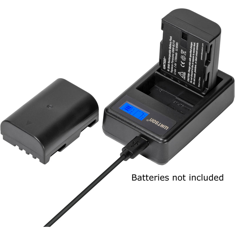 Watson Mini Duo Charger for Panasonic BLF19E Batteries