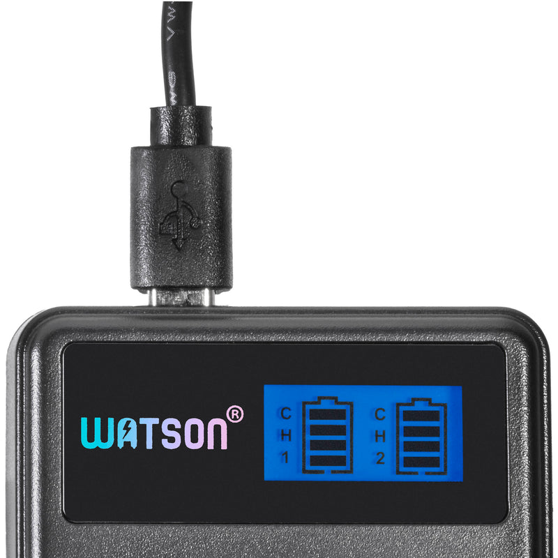 Watson Mini Duo Charger for Panasonic BMB9 Batteries