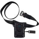 IndiPRO Tools Dual V-Mount Battery Belt with 10 x D-Tap Outputs