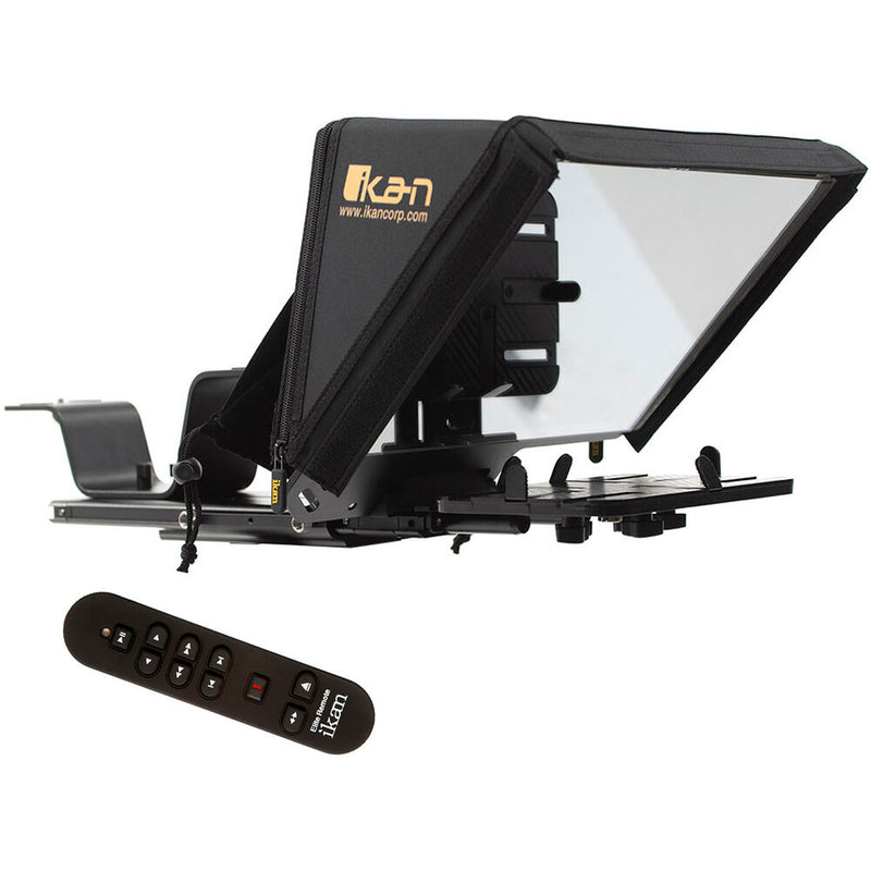 ikan Elite Universal Tablet Teleprompter for iPad and iPad Pro with Bluetooth Remote (Version 2)