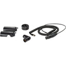 Ambient Recording QP5 Coiled Cable Set for QP 550:XLR 3-Pin with QP5EST-M Endpiece/XLR-3F/TA3F Connectors - MONO