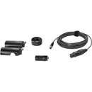 Ambient Recording QP5 Straight Cable Set for QP 5100:XLR 3-Pin with QP5EST-M Endpiece/XLR-3F/TA3F Connectors-MONO