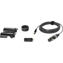 Ambient Recording QP5 Straight Cable Set for QP 550:XLR 5-Pin / QP5EST-S Endpiece/XLR-5F/TA5F Connectors-STEREO